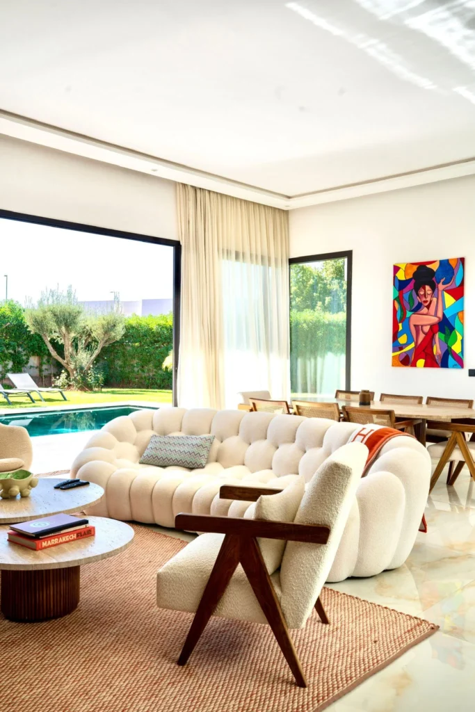 Grande villa à Marrakech pour famille et groupe d’amis