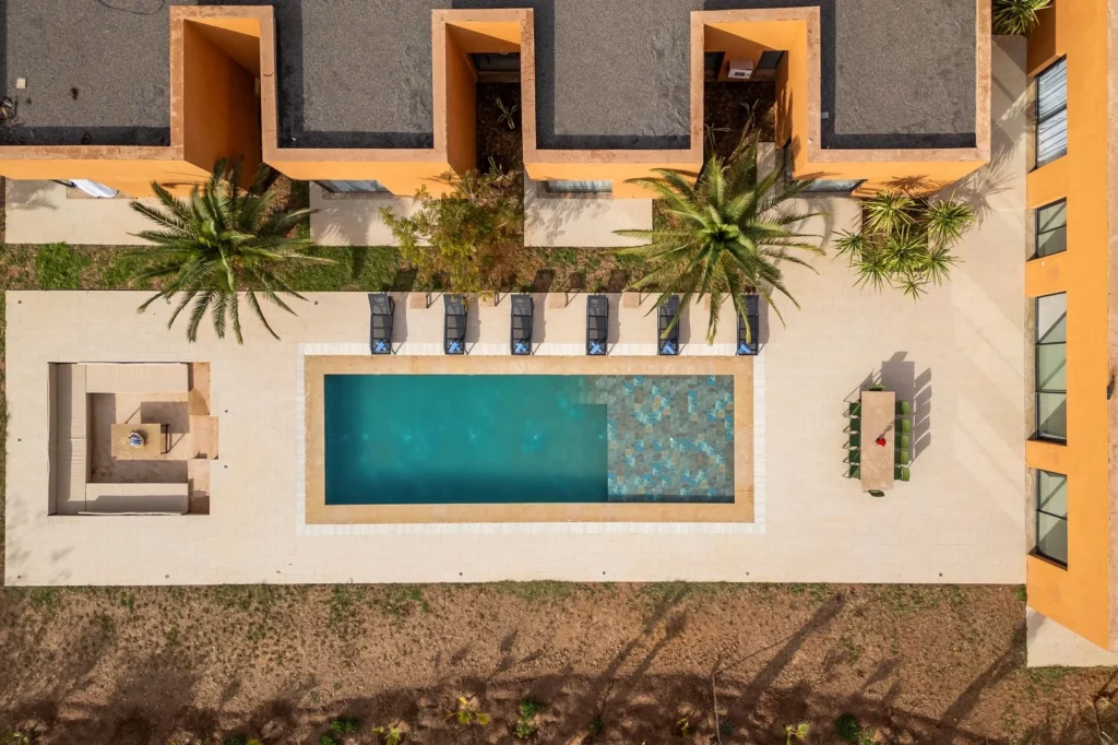 piscine privee villa palmeraie marrakech
